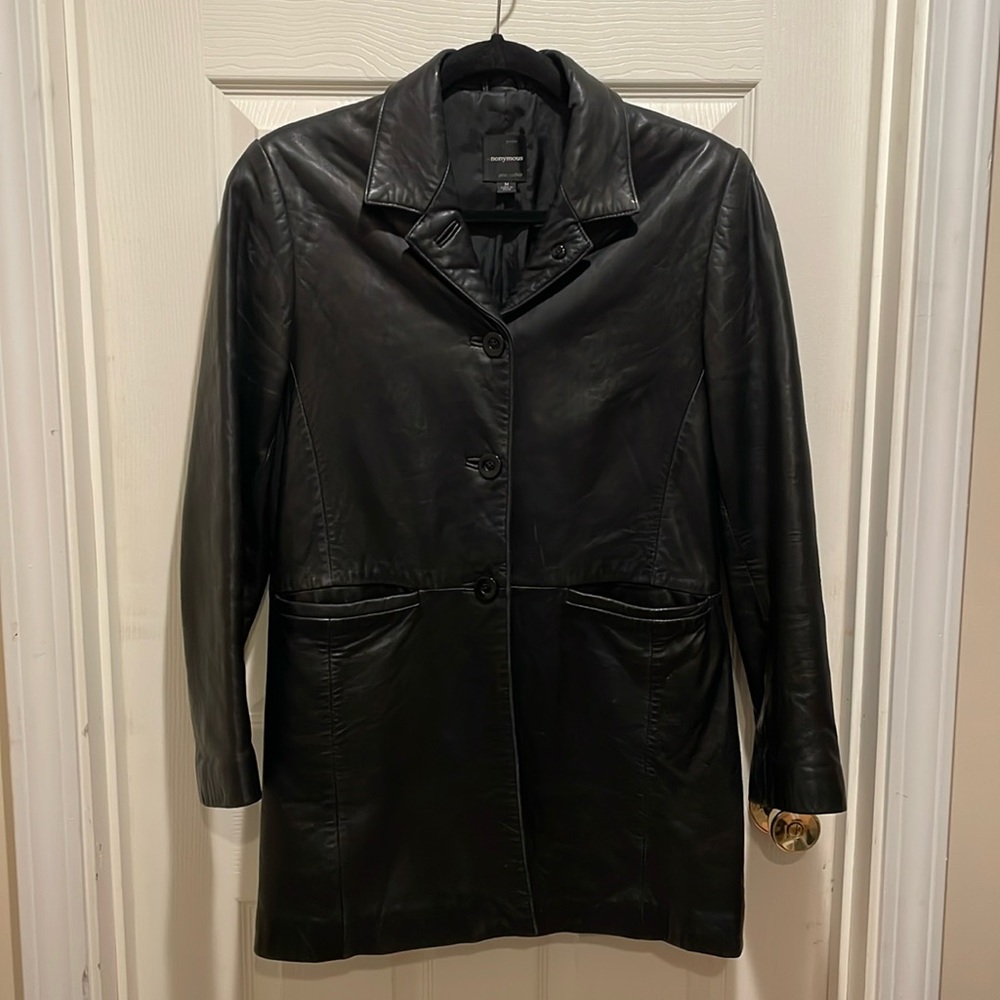 Anonymous leather jacket